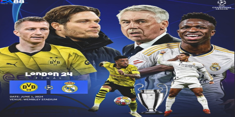 Nhận định, soi kèo Dortmund vs Real Madrid ngày 02/06/2024 – 2:00