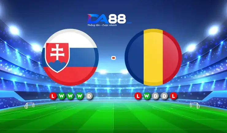 Soi kèo Slovakia vs Romania ngày 26/06/2024 - 23h00