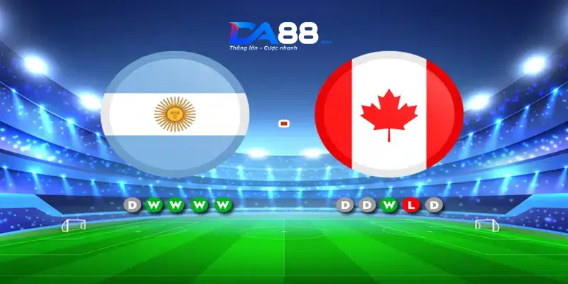 Soi kèo Argentina vs Canada ngày 10/07/2024 - 07h00